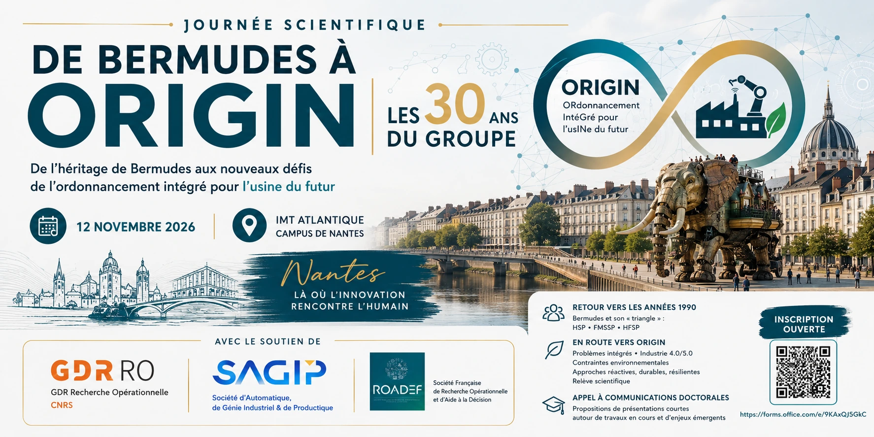 De Bermudes à ORIGIN : les 30 ans du groupe header